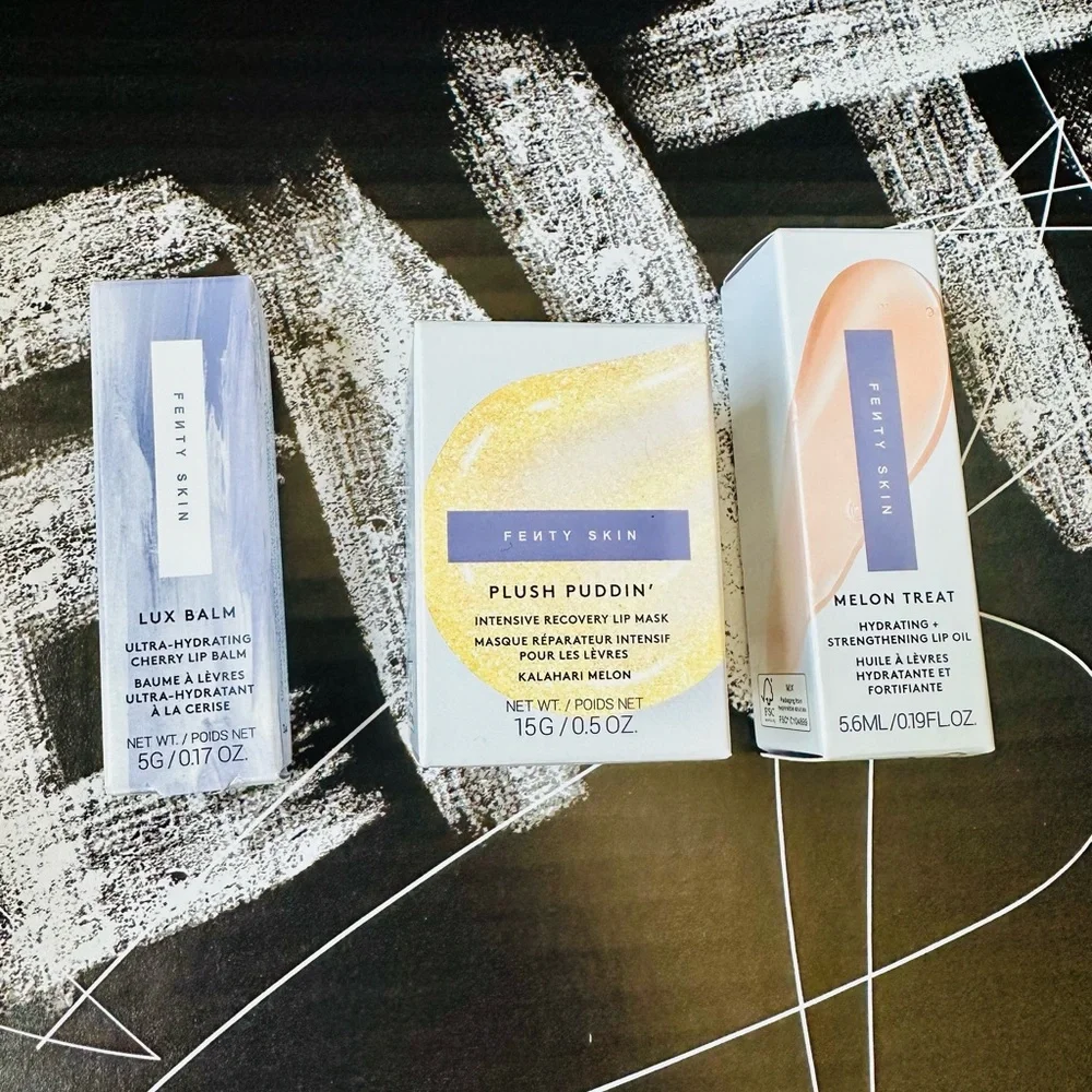 Fenty Beauty Kalahari Melon Lip Trio Essentials